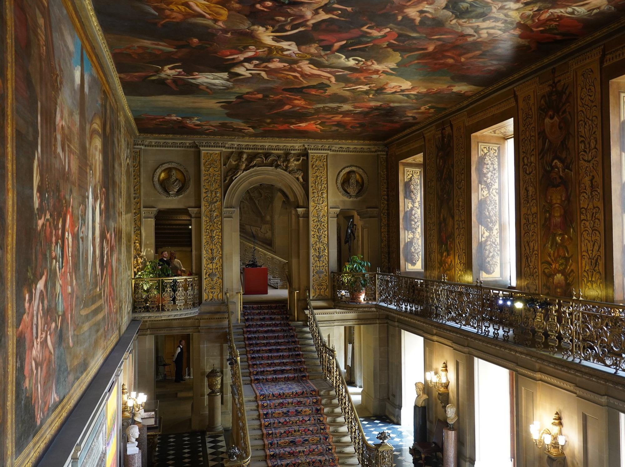 The Painted Hall at Chatsworth House