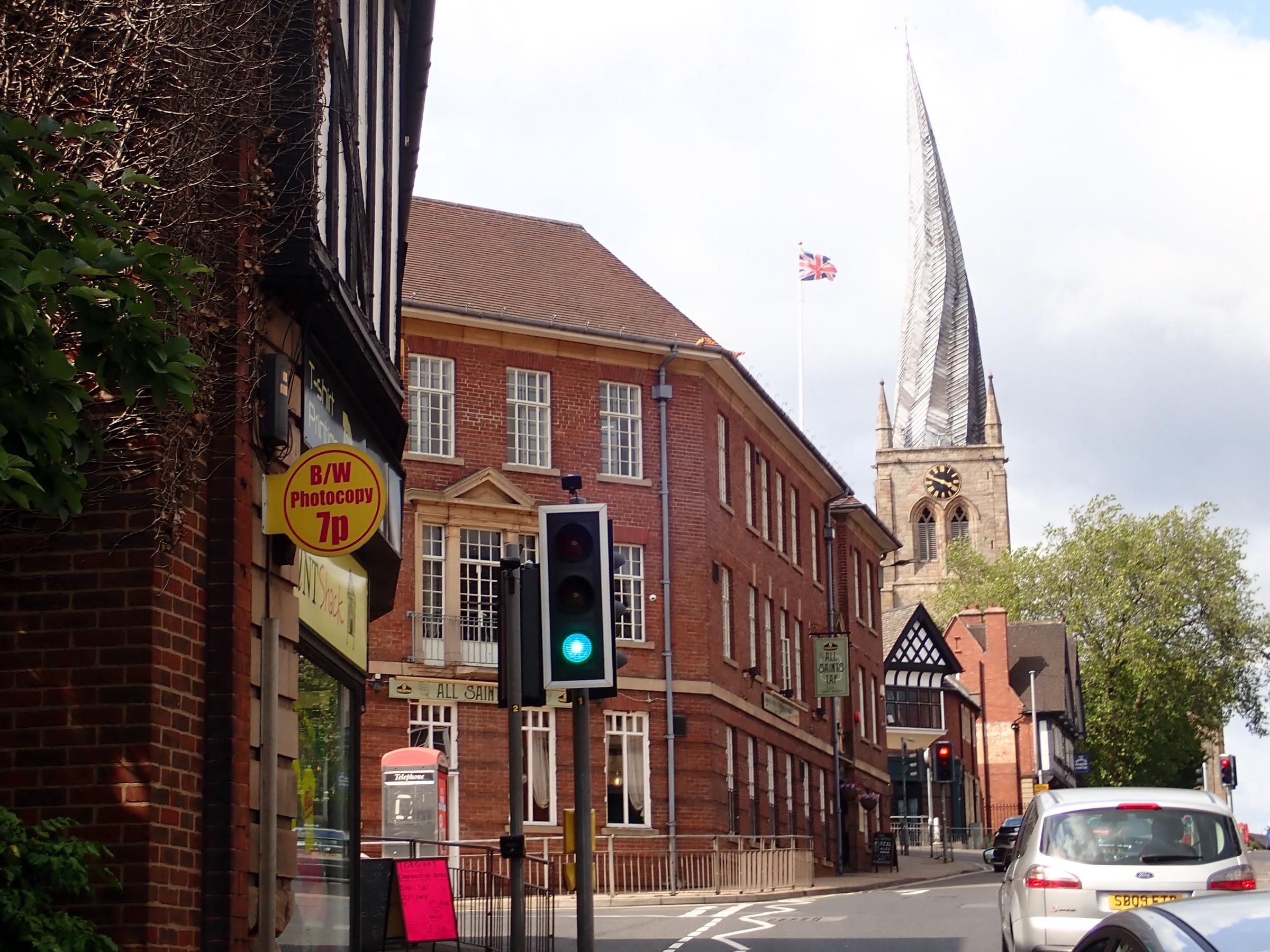 The Crooked Spire, Chesterfield